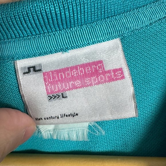 J Lindeberg Blue Short Sleeve Polos Shirt Mens Size‎ Large Collared Golf Tee L - Picture 2 of 9